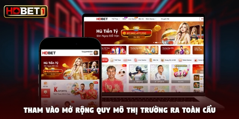 Tham vọng mở rộng quy mô thị trường cá cược của nhà cái ra toàn cầu Tham vọng mở rộng quy mô thị trường cá cược của nhà cái ra toàn cầu